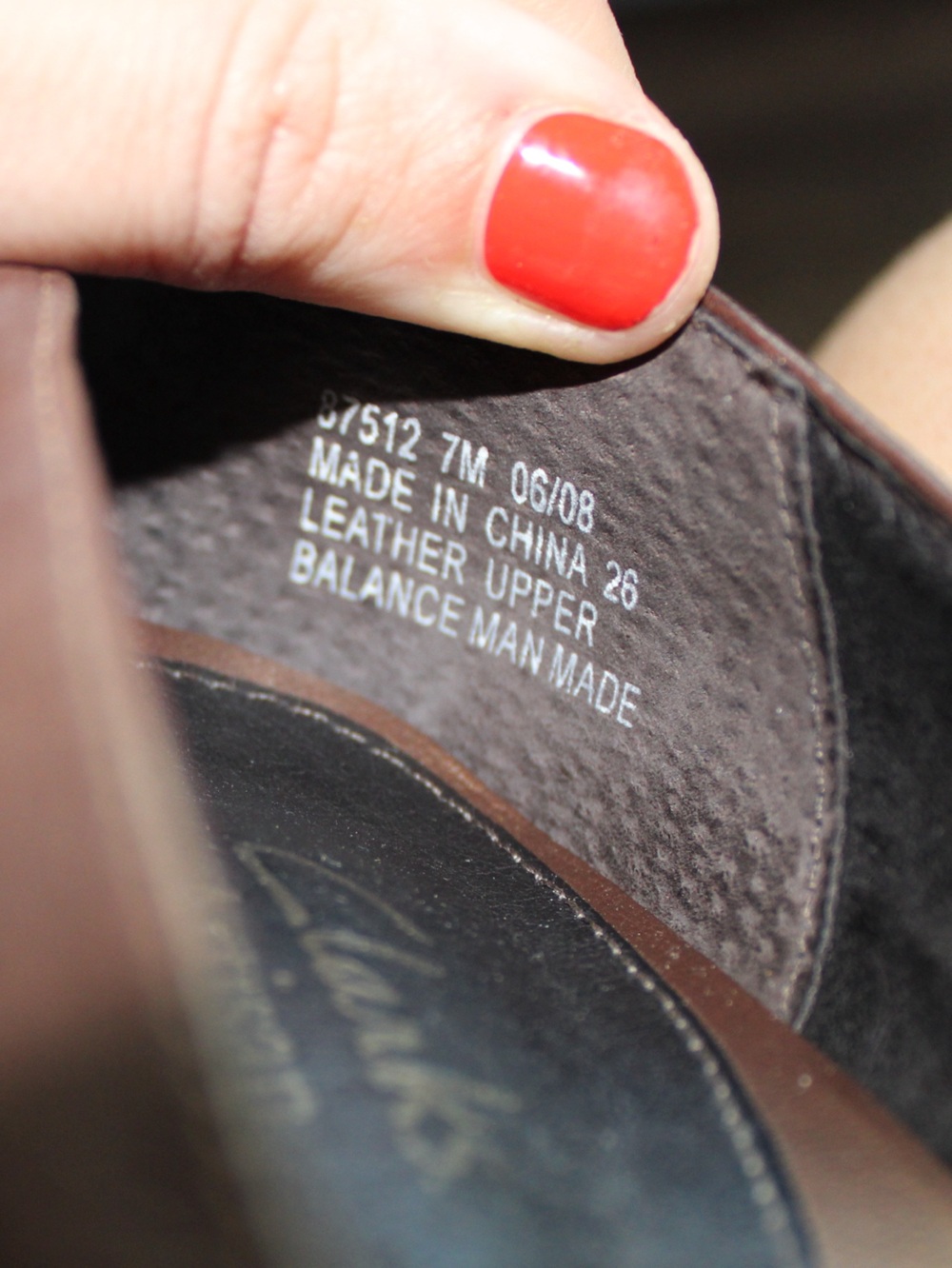 Clarks Artisan Women’s 7M Brown Leather Pumps Block Heel Comfort Career Shoes - Picture 4 of 4